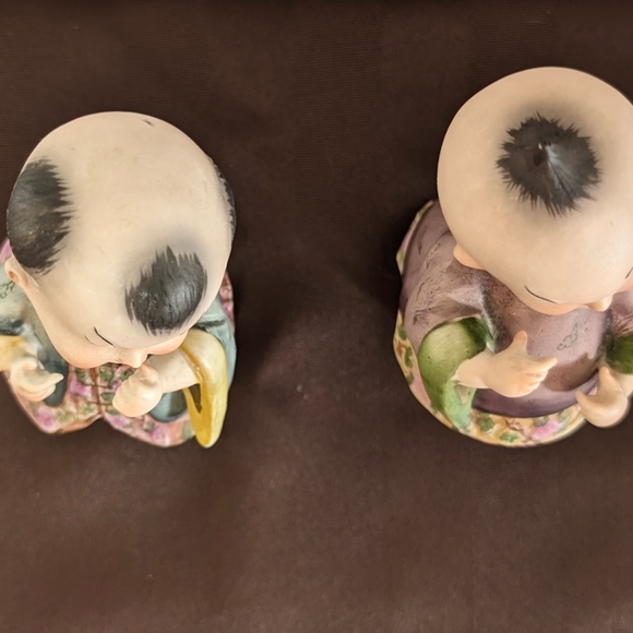 ❄️Japan ESD/Lefton Bisque Boy Figurines, KW 23065, Porcelain Bisque Traditional - Picture 9 of 11